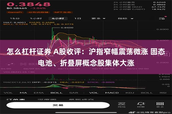 怎么杠杆证券 A股收评：沪指窄幅震荡微涨 固态电池、折叠屏概念股集体大涨