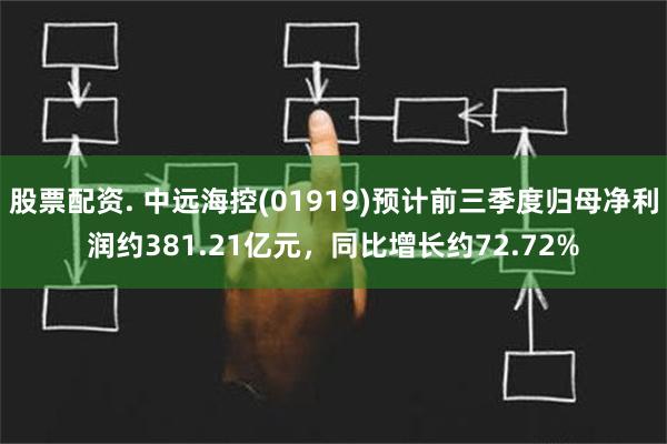 股票配资. 中远海控(01919)预计前三季度归母净利润约381.21亿元，同比增长约72.72%