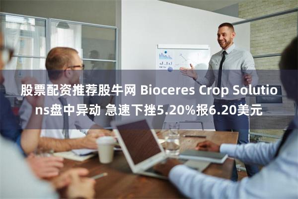 股票配资推荐股牛网 Bioceres Crop Solutions盘中异动 急速下挫5.20%报6.20美元