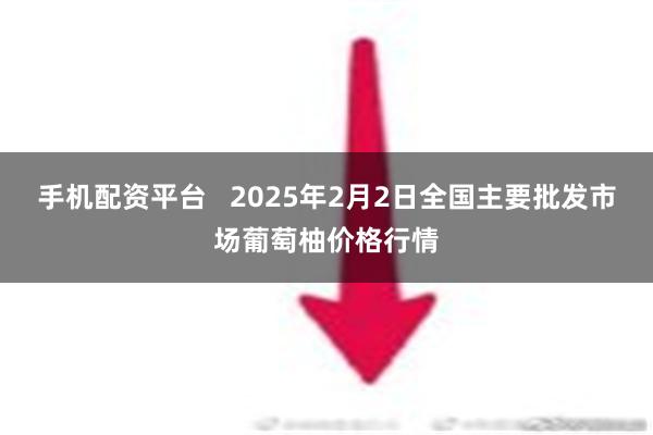 手机配资平台   2025年2月2日全国主要批发市场葡萄柚价格行情